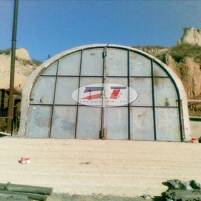 山西煤礦井上斜風井防爆門 礦山斜風井門生產廠家