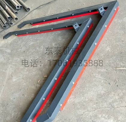 供應熱電廠合金橡膠清掃器 一級重型聚氨酯清掃器空段V型清掃器