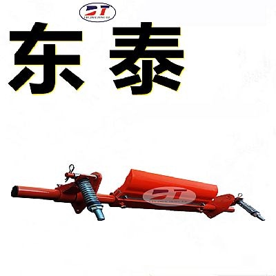 廠家定制輸送帶頭道弧形清掃器 一級重型聚氨酯清掃器刮刀 毛刷清掃器