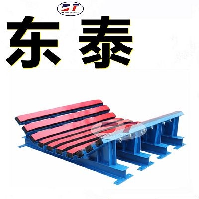 定制皮帶機(jī)落料點(diǎn)緩沖床 可調(diào)角度高分子板復(fù)合式緩沖床                